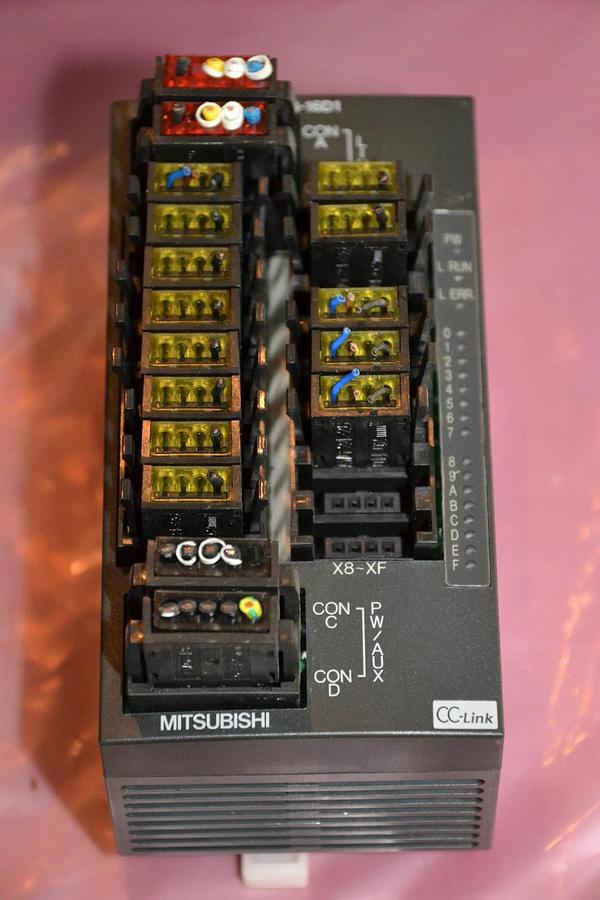 Used MITSUBISHI RELAY AJ65VBTCU3-16D1 AJ65VBTCU3 16D1 AJ65VBTCU316D1