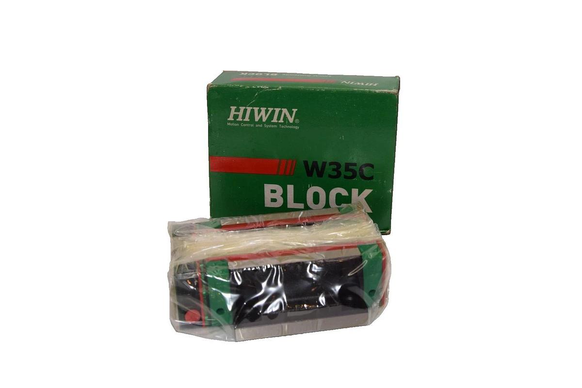 Hiwin HGW35CC 160A6Q-20000 , HGW-35-CC-Z0-H/E2 W35C Linear Guideway Block (New)