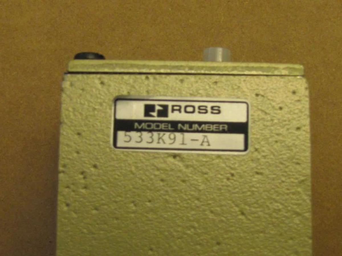 ROSS 533K91-A 533K91A Solenoid Manifold Block NEW