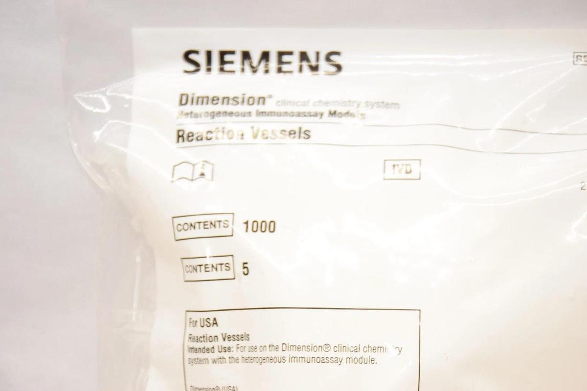 (NEW - Pk1000) SIEMENS 755100.001 , 100045077230 Reaction Vessels