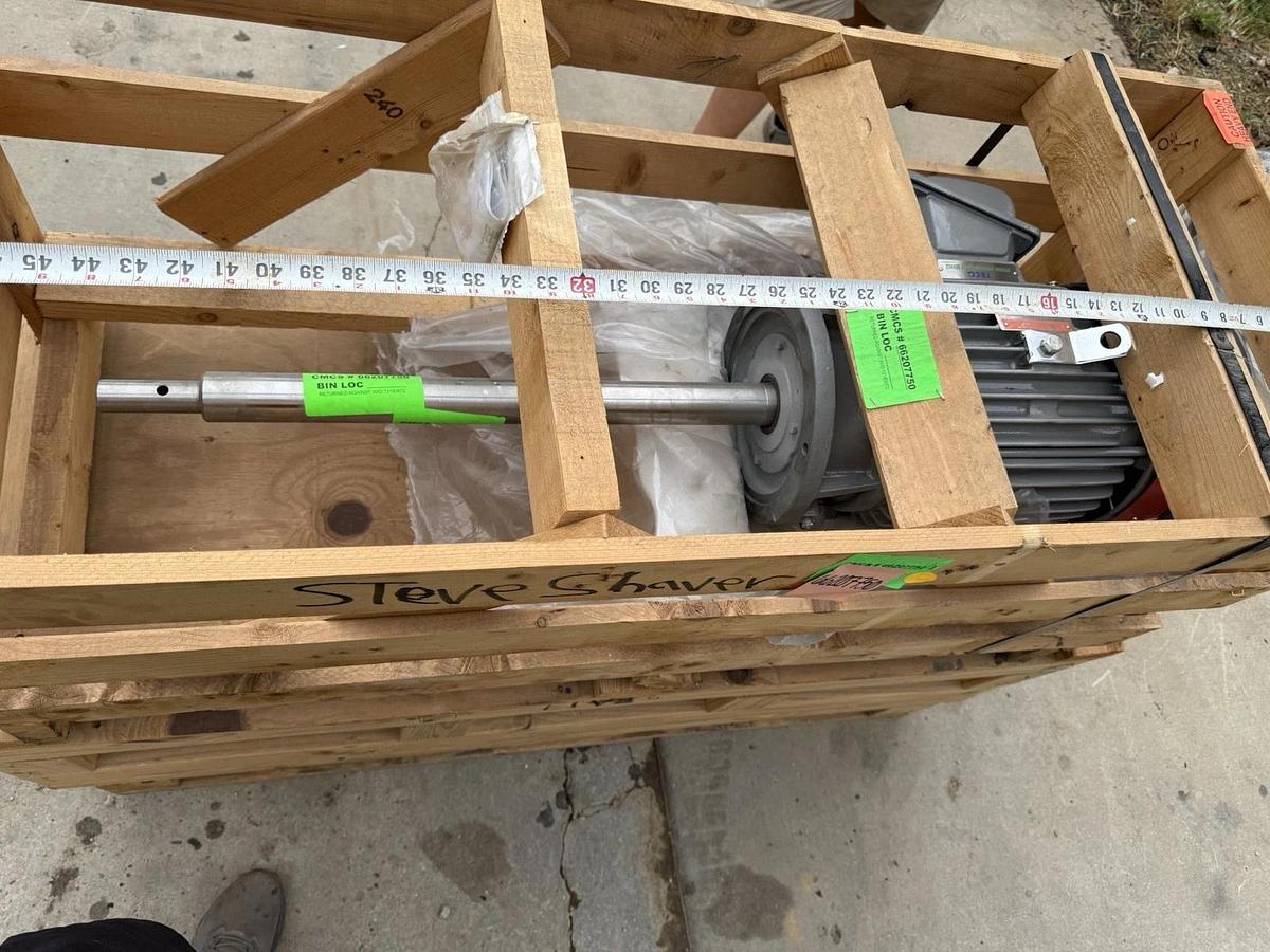 Aqua-Aerobic ENDURA TECO Motor AEUH8R 40hp 7.5kW 3ph 4p 230/460v TEFC (NEW)