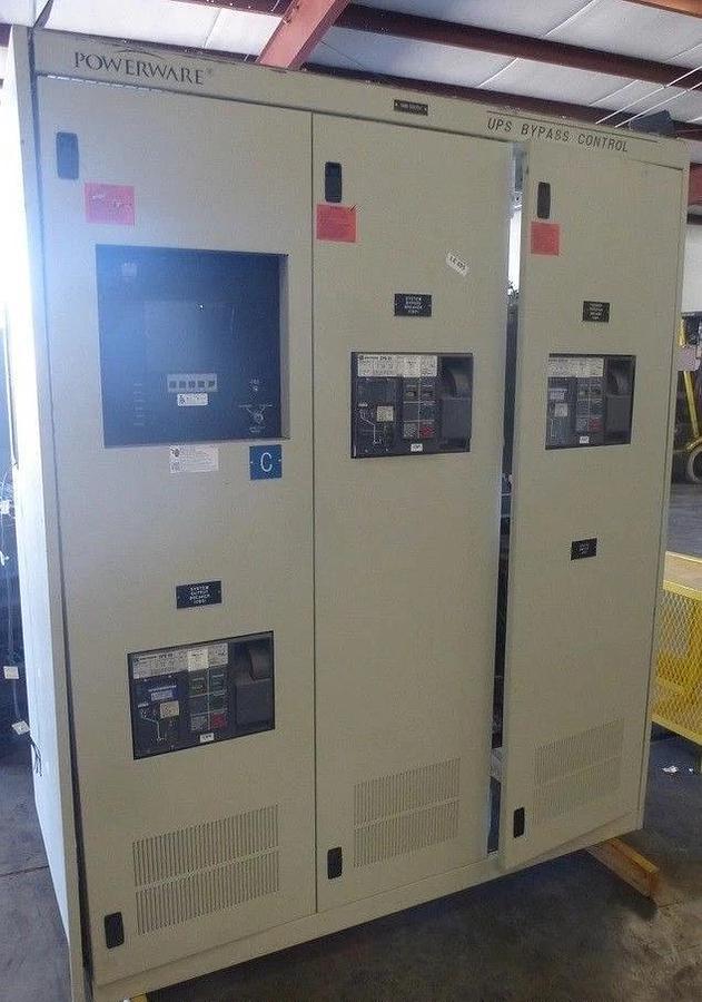 Used Eaton Powerware 2000A System Bypass switchgear SBM261621011111 2000A CH SPB65