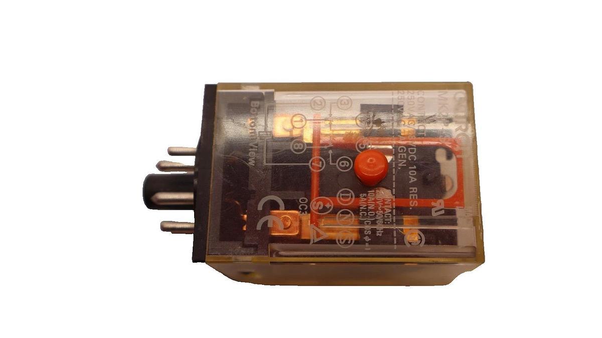 Omron MK2P-S 250Vac 10A Relay (New)