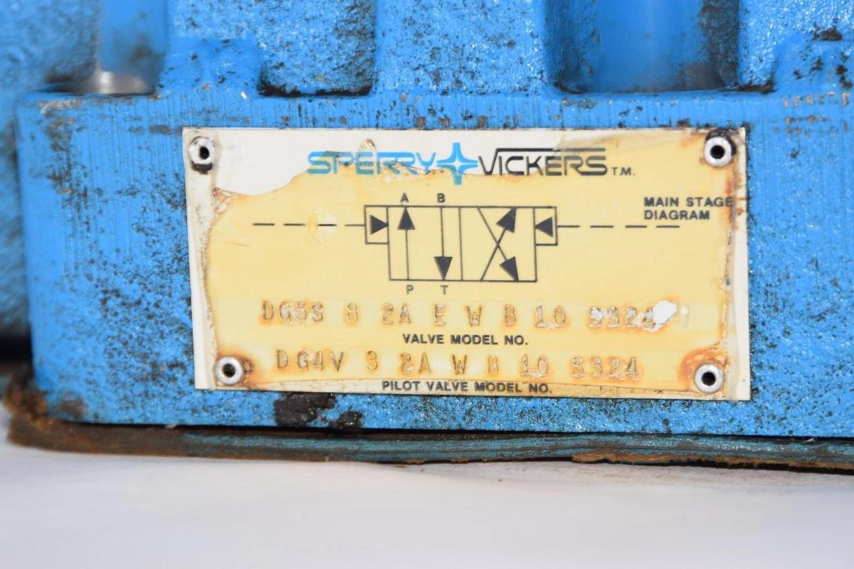 (NEW) SPERRY VICKERS DG5S 3 2A E W B 10 S324 , DG4V 3 2A W B 10 S324 Valve