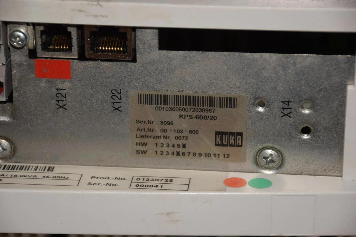 Used Lenze KUKA Servo-Drive  E93CE143I4B531 KPS-600/20