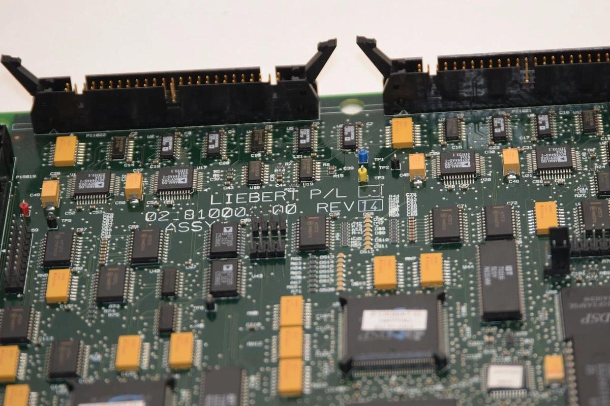 Used EMERSON / LIEBERT 02-810001-00 02_810001_00 PCB Circuit Board