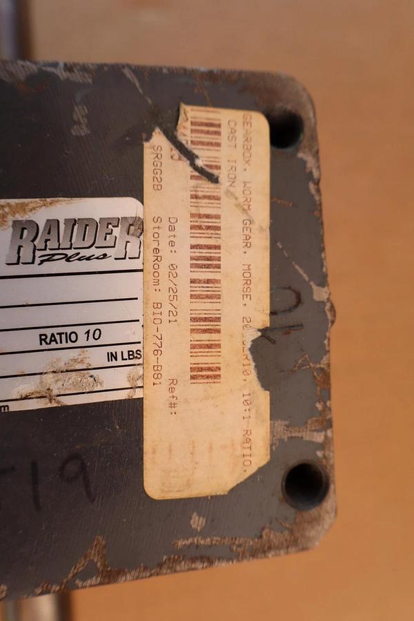 Morse Raider Gear Box Speed Reducer 206ULR10 XE1023 X05D 10:1 *NOS*