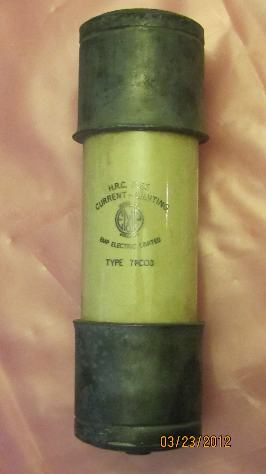 Used EMP FUSE 7FC03 7FCO3 2.4KV 2.4 KV 200R 200 R 200 A 200 AMP 200A