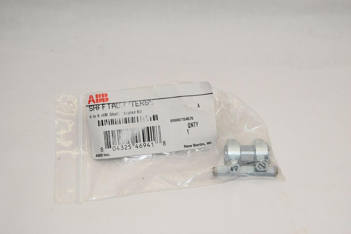 (NEW) ABB 65 000007154575 6 to 5mm Shaft Adapter Kit