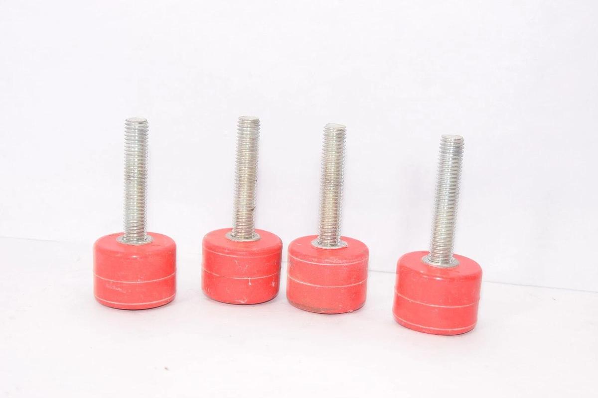 Used (Lot 4) MBI Model 14 1/2-13 Threaded 3" Stud Electrical Buss Isolator Bushing