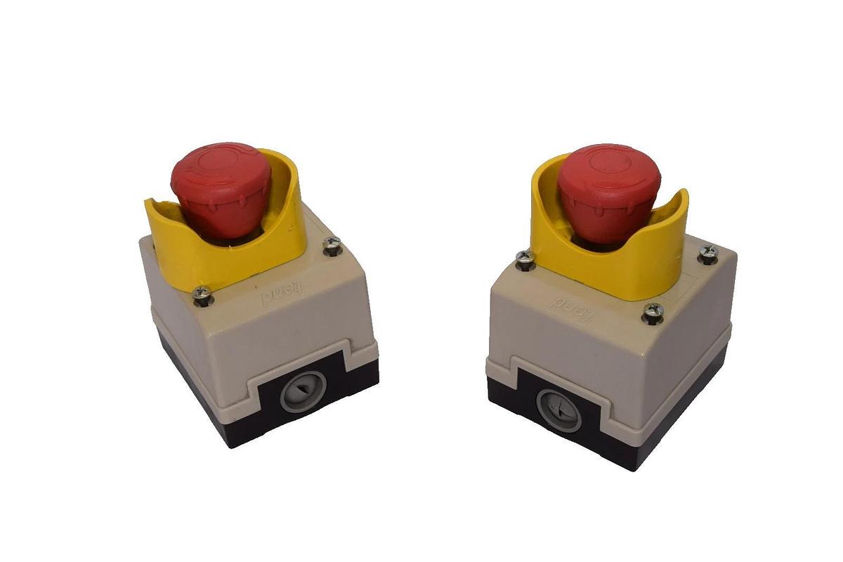 Used Tend Emergency Stop Switch - Lot of 2