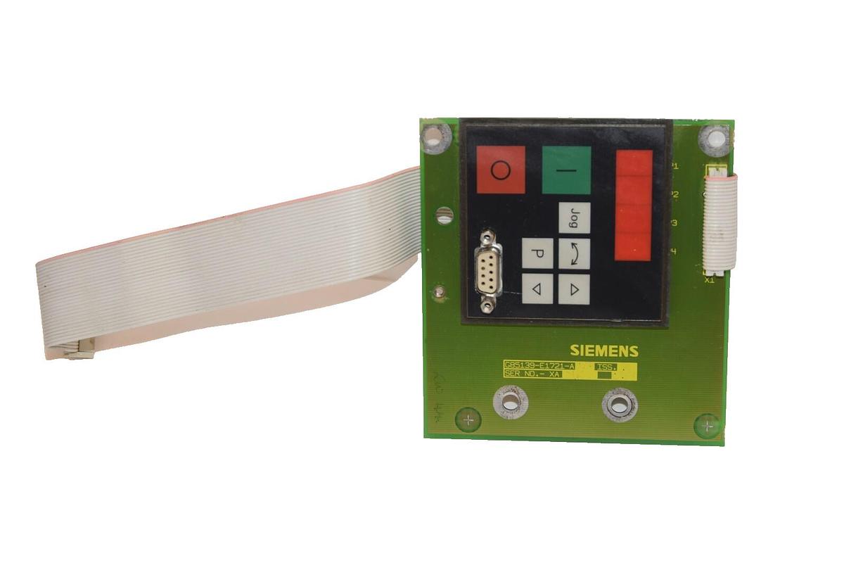 Used SIEMENS G85139-E1721-A Key pad card  G85139-E1721-A876 Keypad