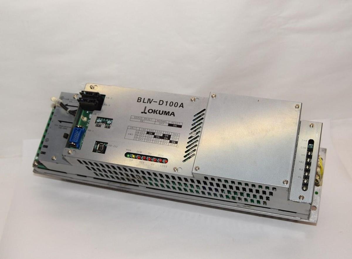 Used OKUMA BLIV-D100A B LIV-D100A BLIVD100A Servo Motor Drive Amplifier