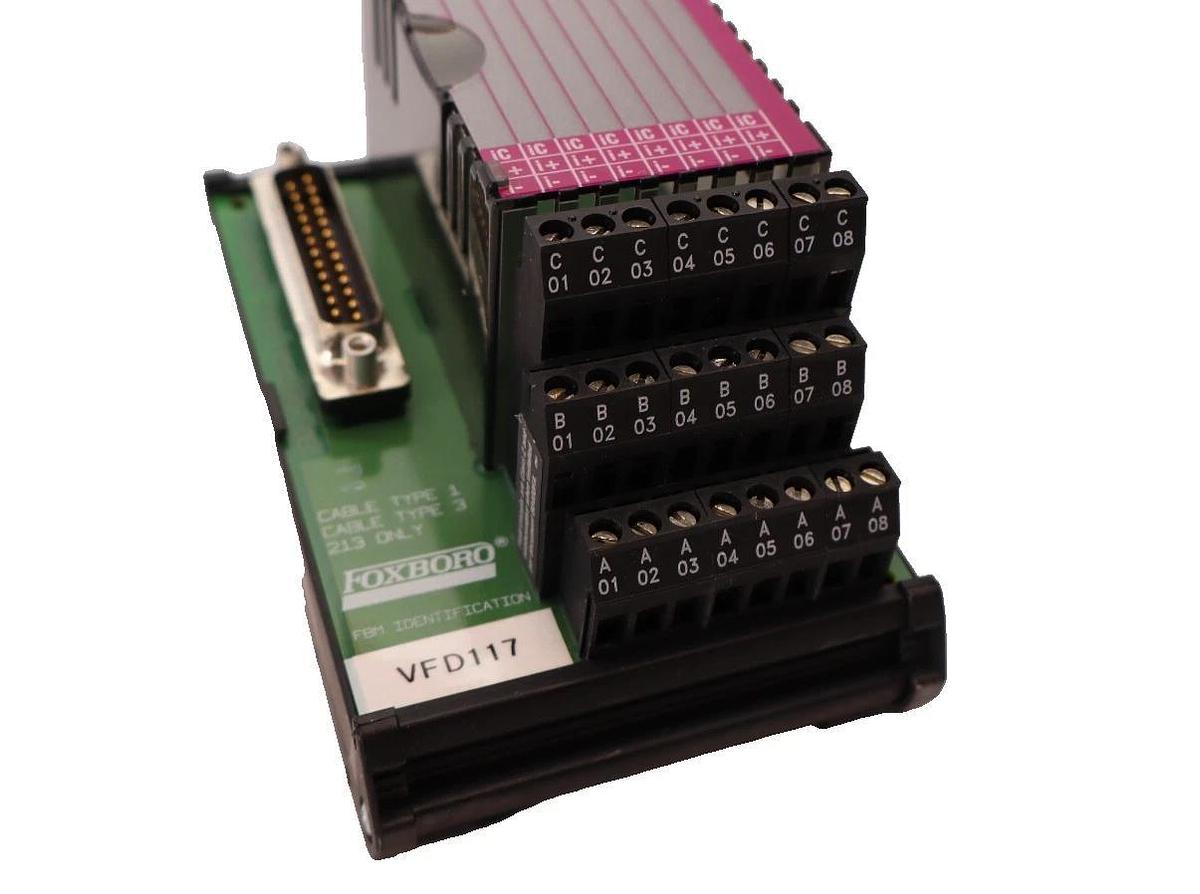 Used FOXBORO INVENSYS FBM203 P0916AE 0C RY0834 RTD Pt/Ni 8 8pt Input