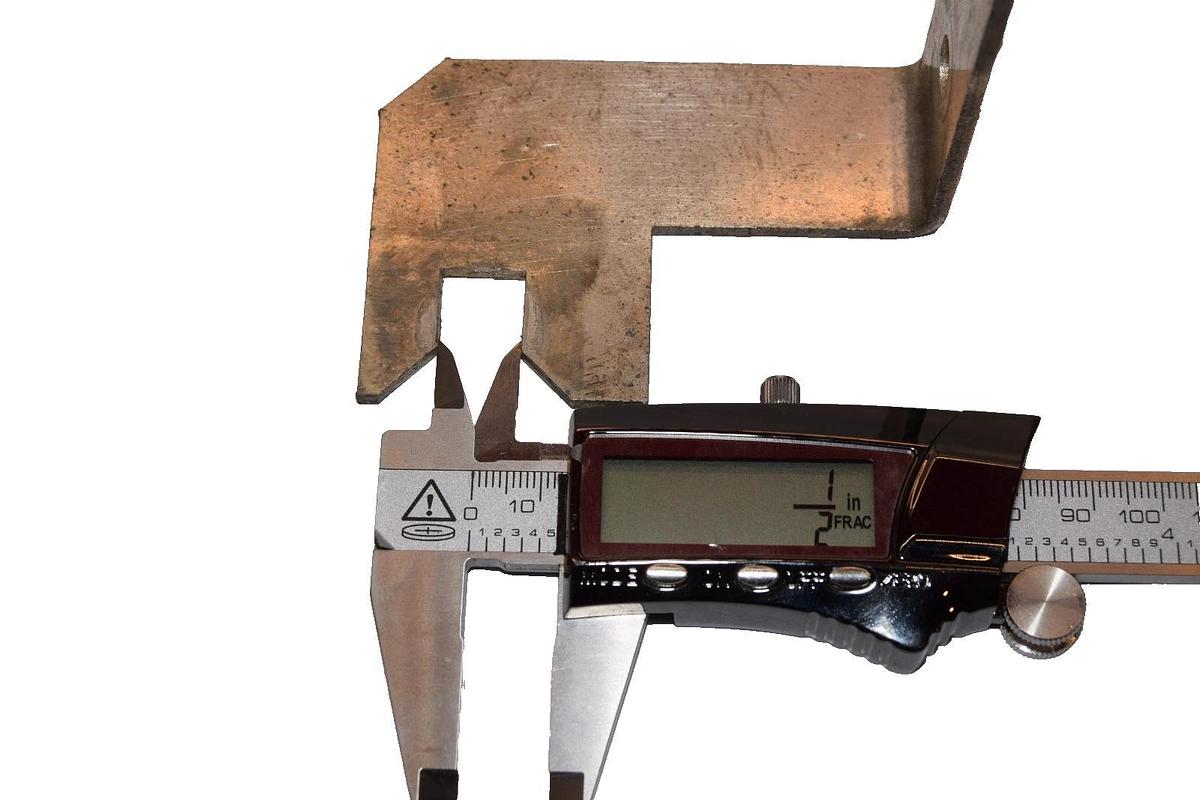 Used Buss Bar 3-1/2" x 1-1/8" x 2-3/8" Copper