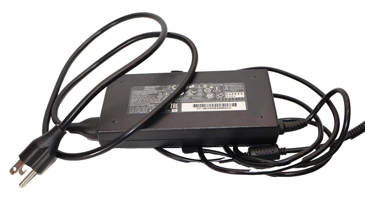 Used DELTA ELECTRONICS 737737-001 , HSTNN-DA27 150W 2.7A AC Adapter/Power Supply