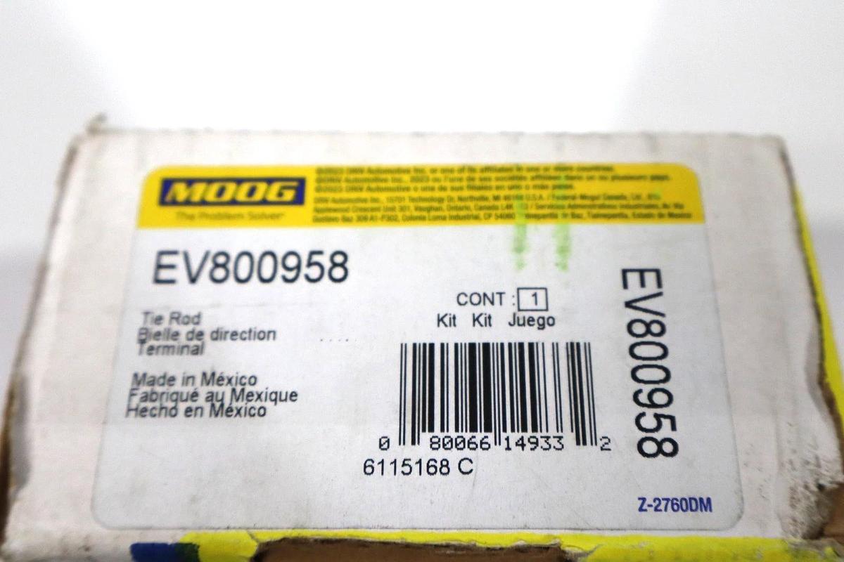 Moog Tie Rod End EV800958 Front Inner 1500 Dodge Ram (New)