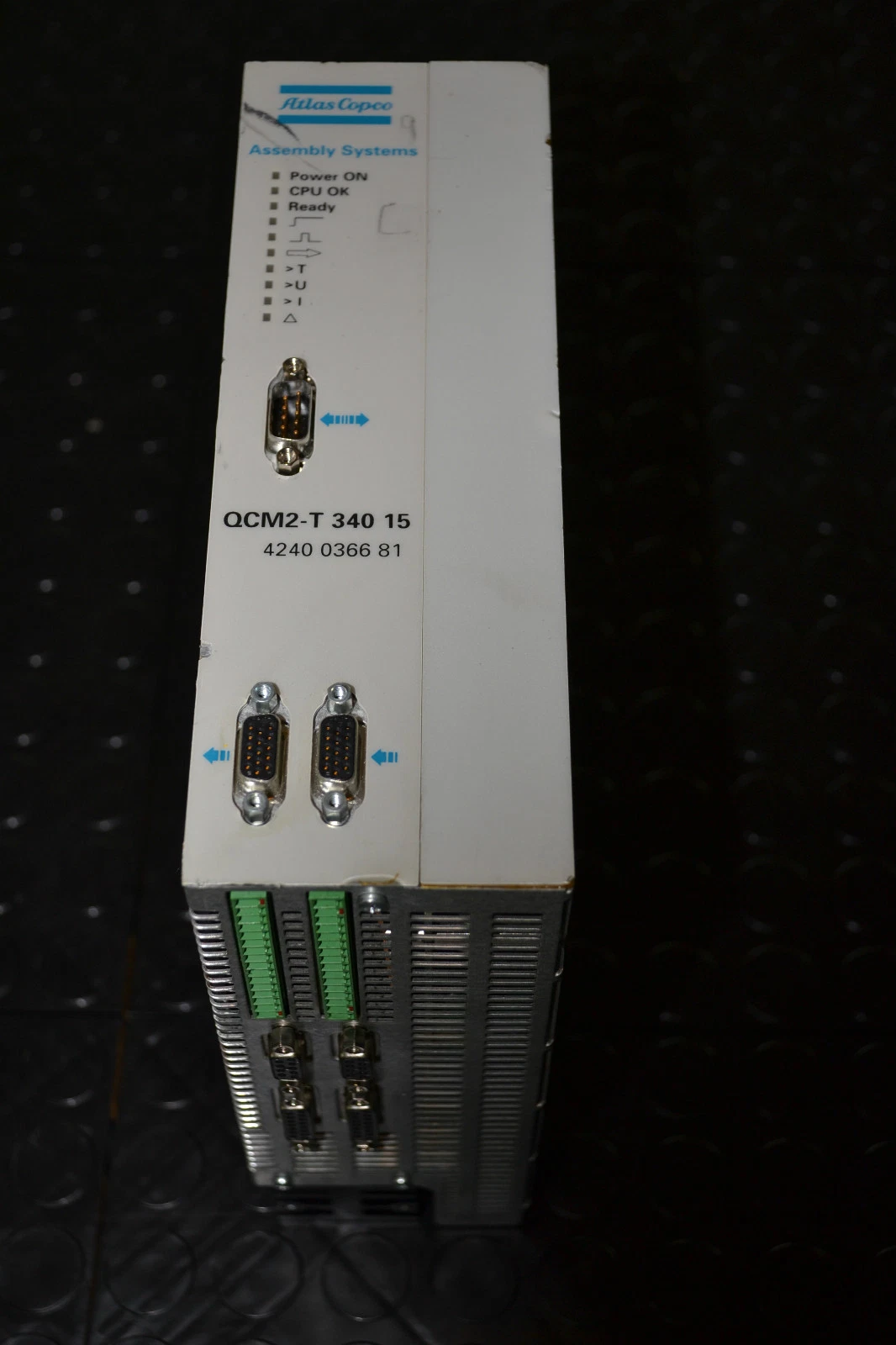 Used ATLAS COPCO CONTROLS 4240 0366 81 QCM2-T QCM2 T 34015 4240036681 QCM2T34015