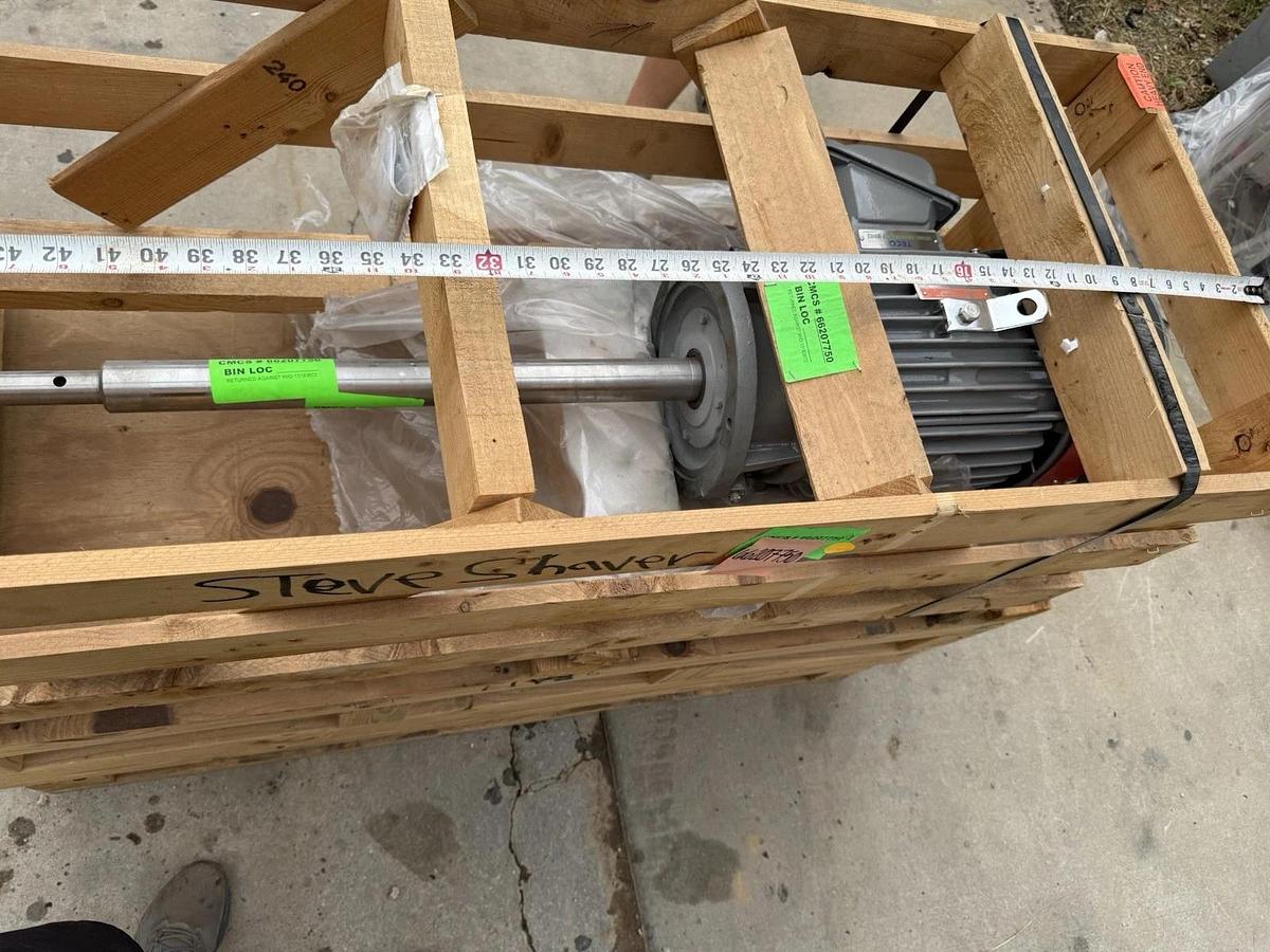 Aqua-Aerobic ENDURA TECO Motor AEUH8R 40hp 7.5kW 3ph 4p 230/460v TEFC (NEW)