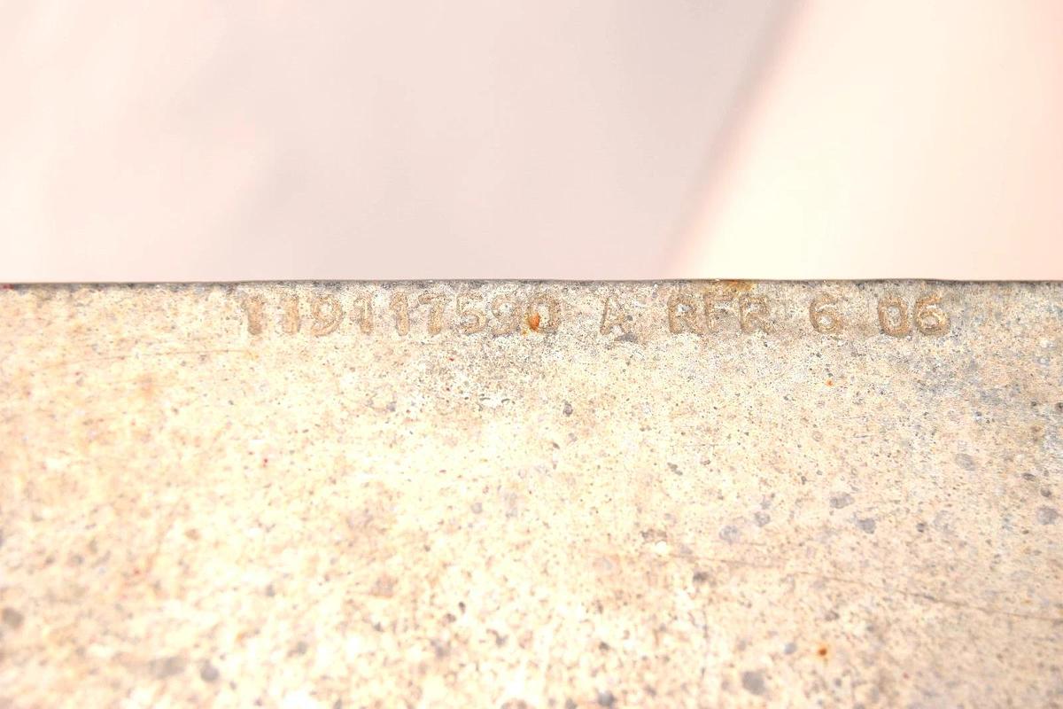 Used 119117590 66" x 2" x 1/4" Copper Bus Bar Ground