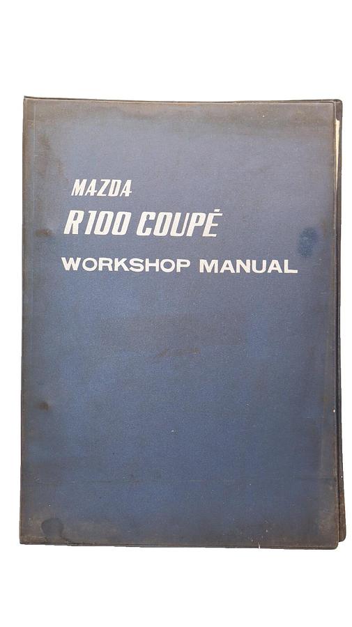 Used MAZDA R100 Coupe Workshop Manual