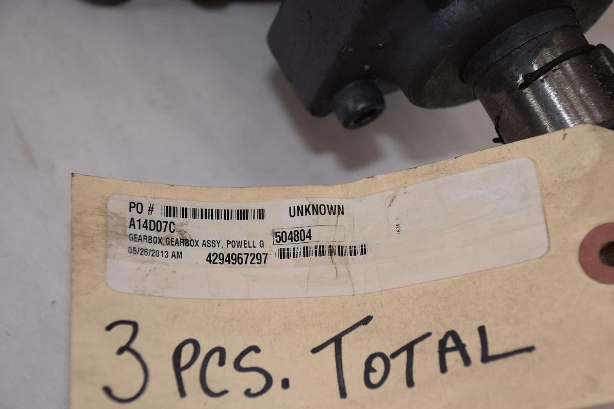 Used POWELL 504804 , 00ZS Stem Valve Gearbox Operator Hand Wheel