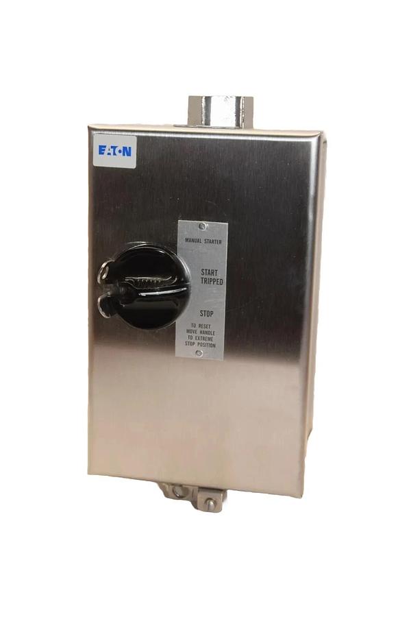 EATON B100W0C 2606D83G01 Size 0 3Ph Nema 4 Stainless Steel SS Manual Starter NEW