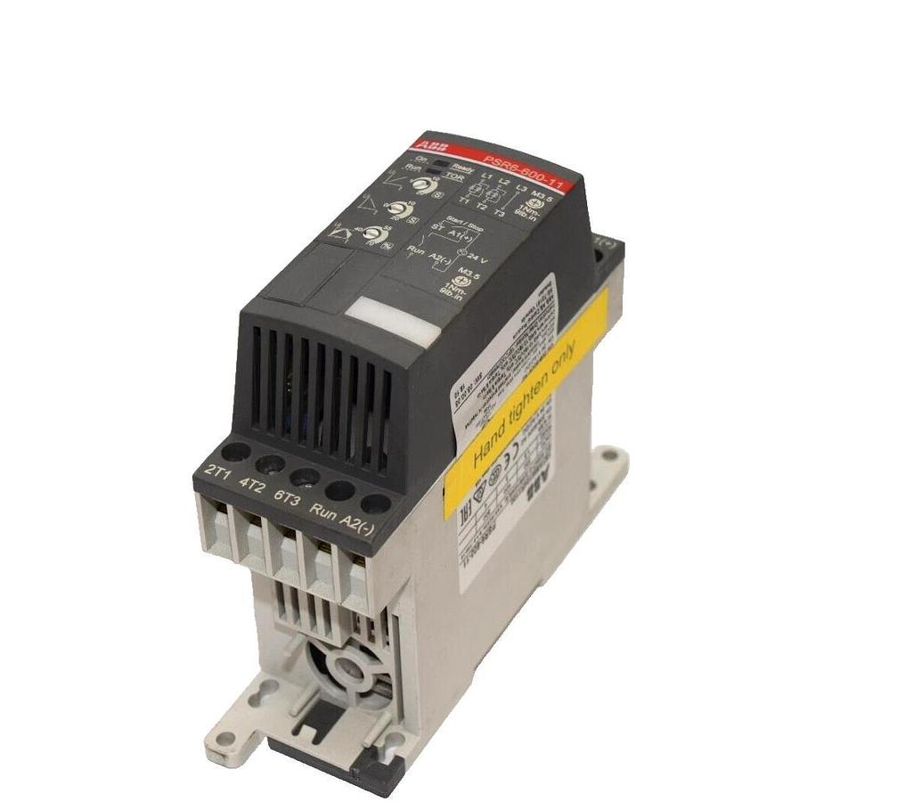 Used ABB PSR6-600-11 , PSR660011 , 1SFA896104R1100 24V Soft Starter