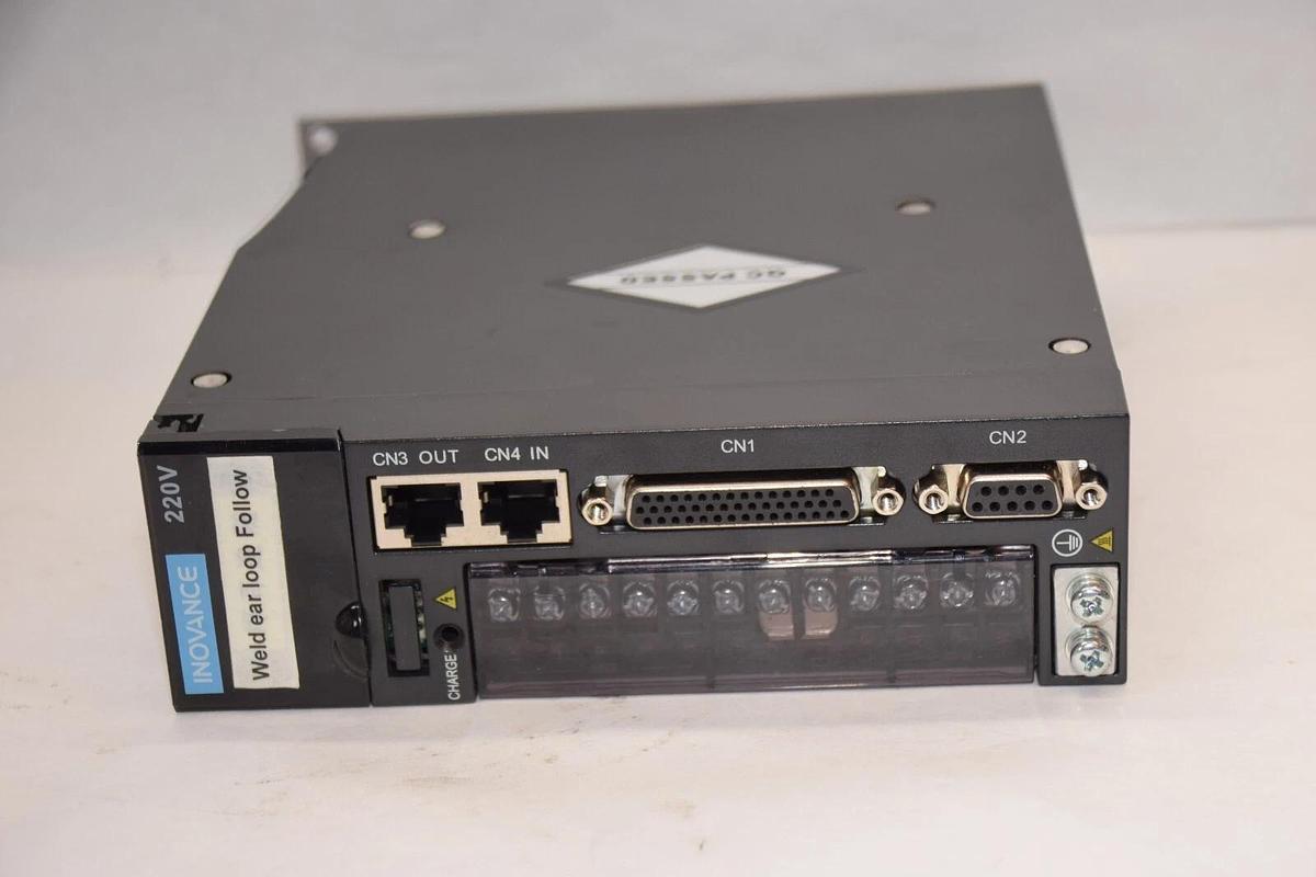 Used INOVANCE 220v IS620NS5R5I IS620NS5R51 Input 200-240V 3ph / 1ph Servo Drive