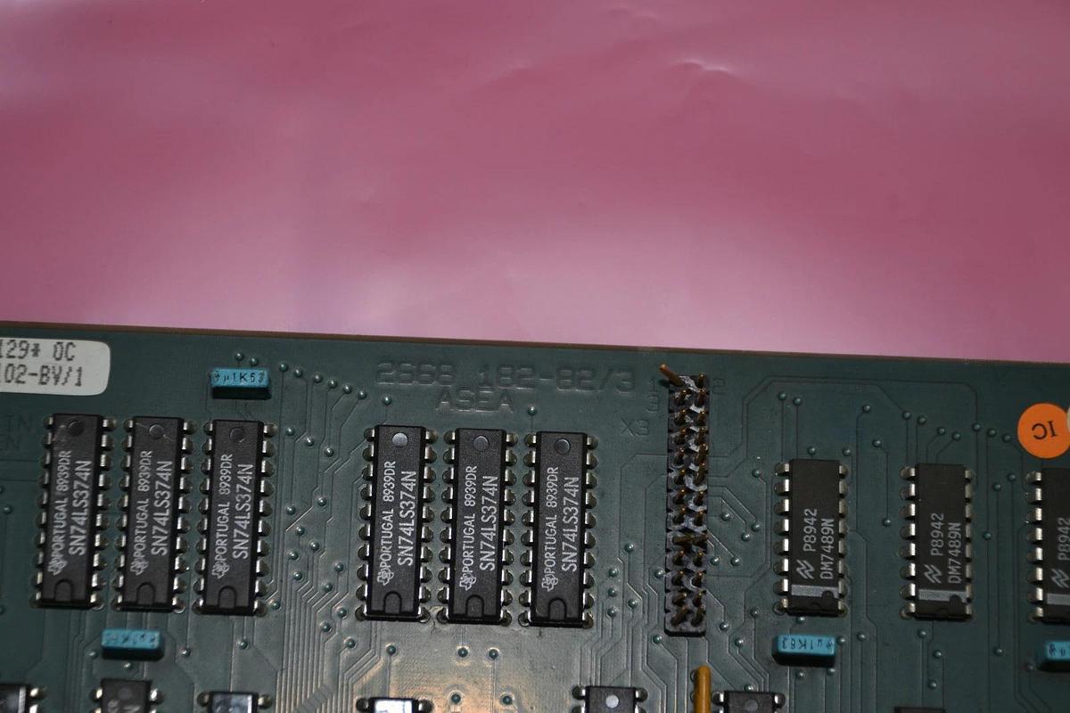 Used ABB ASEA CIRCUIT BOARD CARD DSQC 129 0C OC  YB161102-BV/1 2668 182-82/3