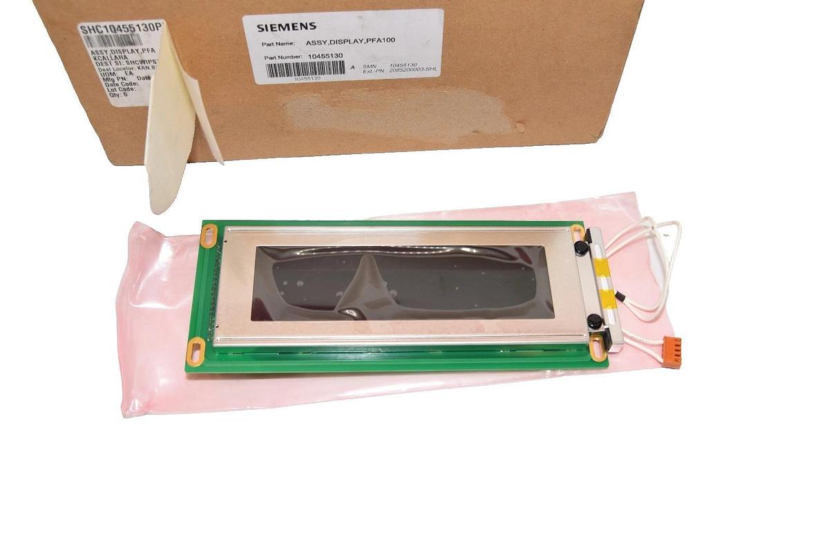 Siemens 10455130 LCD Display Panel Assembly for PFA100 Analyzer (New)
