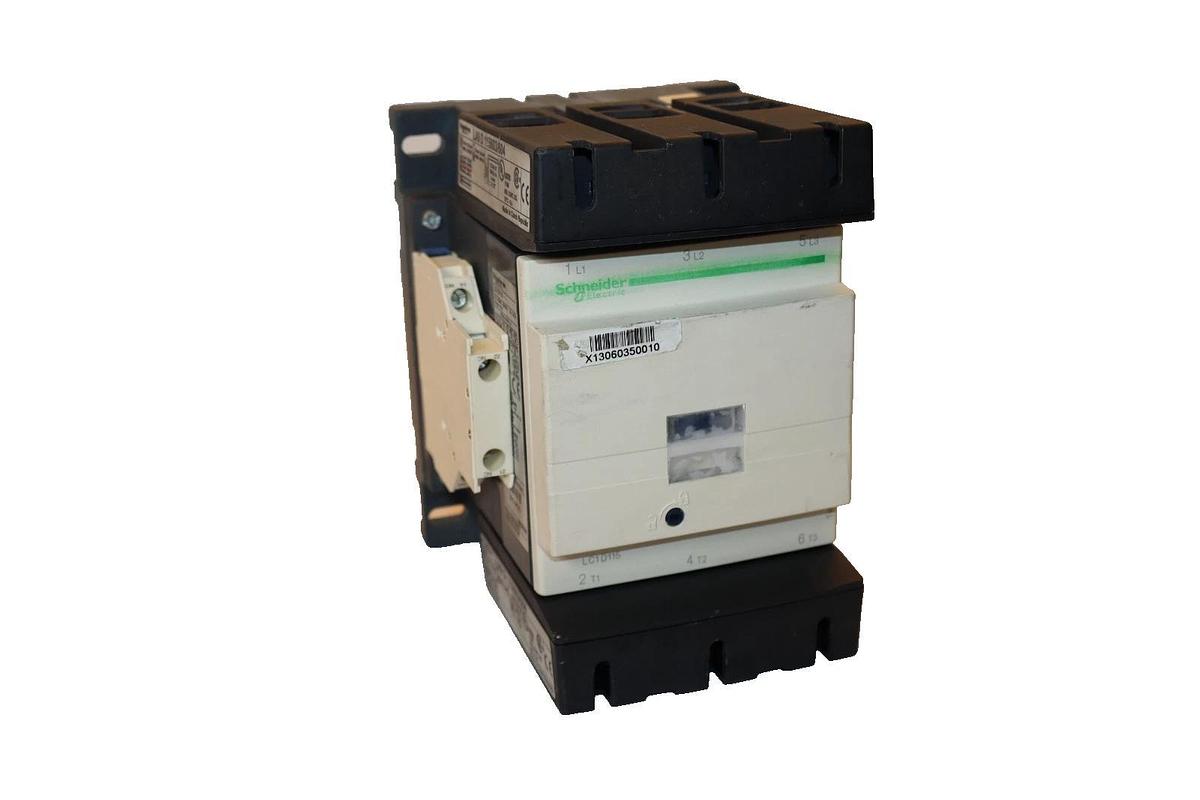 Schneider Contactor LC1D115 1000V 120V coil 250A 3ph (New)