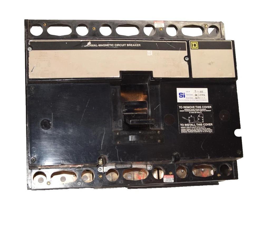 Used Square D NCL 1200A Breaker NCP361200 Ser 2 1200 Amp 3p 600vac