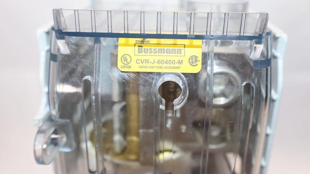 Used Eaton Bussmann Power Distribution Fuse JM60400-1MW26 CVR-J-60400-M AJT225 225a