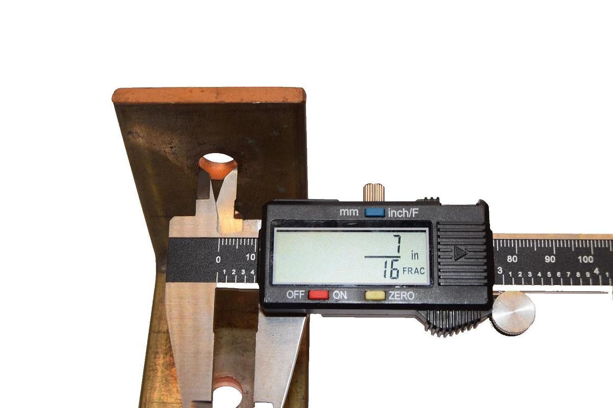 Used (Lot of 3) 5-1/2"x2"x3-1/4" 90 Deg. Solid Copper Buss Bar for Breaker/ Contactor