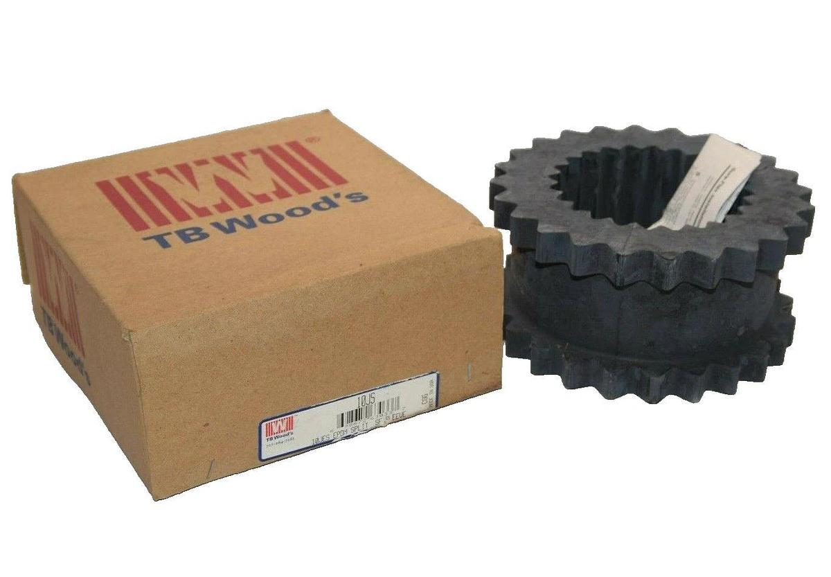 (NEW) TB WOODS 10JS 10JES EPDM Split Sure Flex Flange Coupling