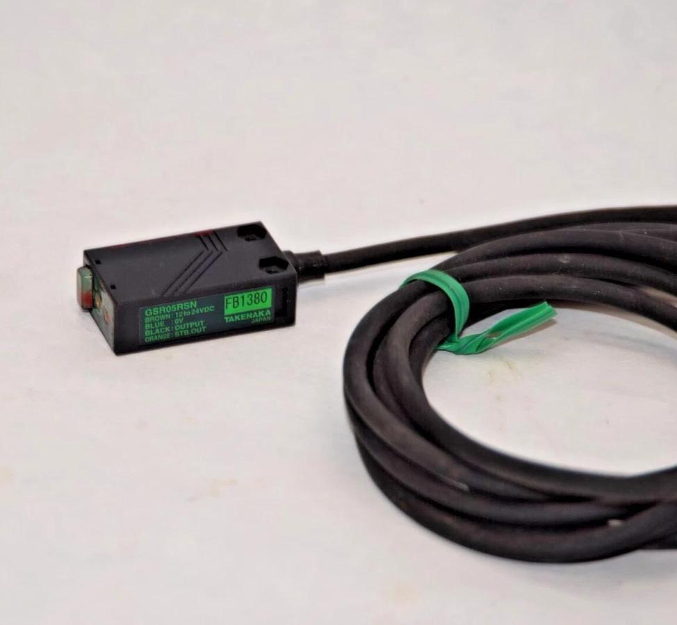 TAKENAKA GSR05RSN 12-24Vdc 0V Photoelectric Sensor (New)