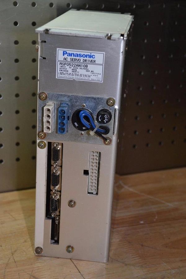 Used PANASONIC AC Servo Drive  MSP0522AN10B 220V 3PH MSP0522AN1 Driver 480 W