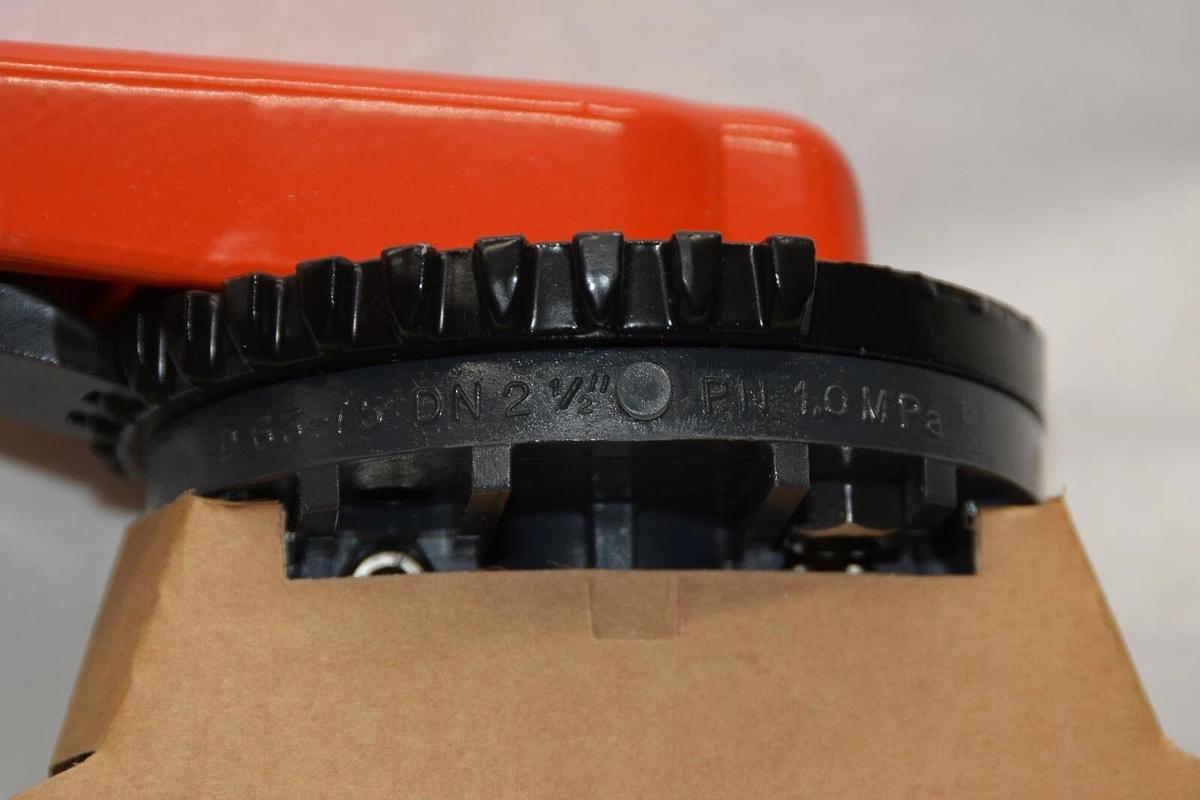 CEPEX Butterfly Valve 16707 CPX16707 D63-75 DN 2-1/2" 1.0 MPa PVC  NEW