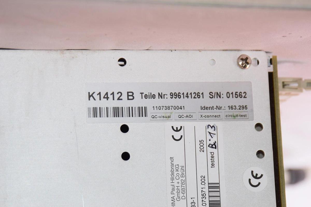 HIMA Central Rack System H51Q-HS TYPE B5233-1 19IN 997105233