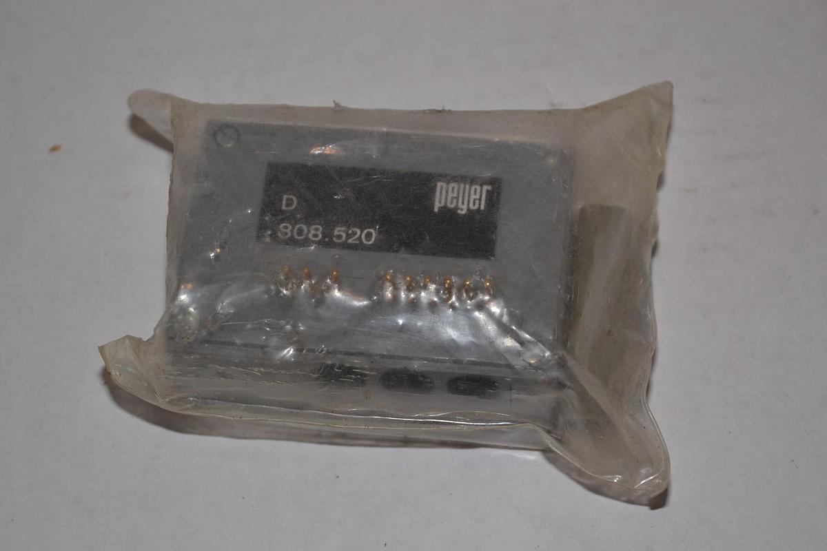 PEYER D 808.520 808520 808 520 D808.520 Connector NEW