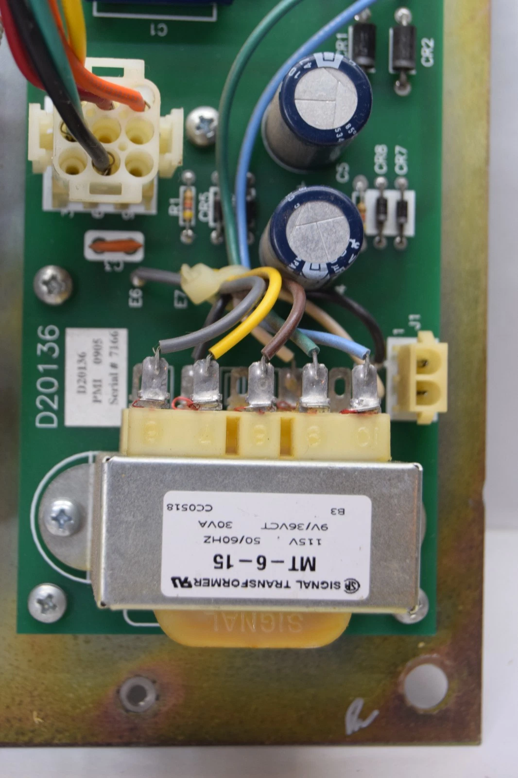 Used NWL Transformers Inc. D2157D Signal Optimizer PCB Circuit Board w/ D20136