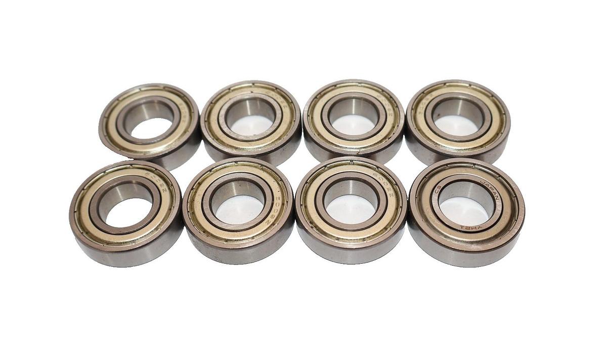 6002Z Shielded Bearing (New - Lot of 8)