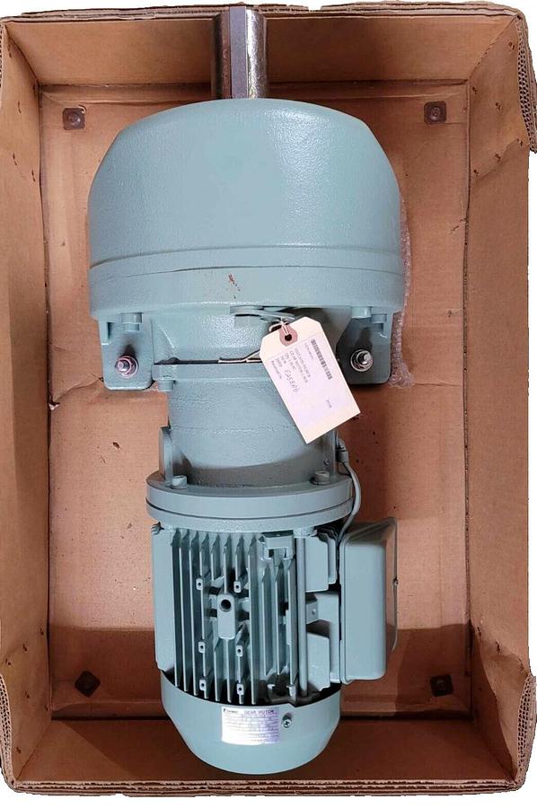 Tsubaki Emerson Gear Motor GMTA150-50L60CB GMTA150L60CB 3ph 1.5kW 1:60 220v NEW