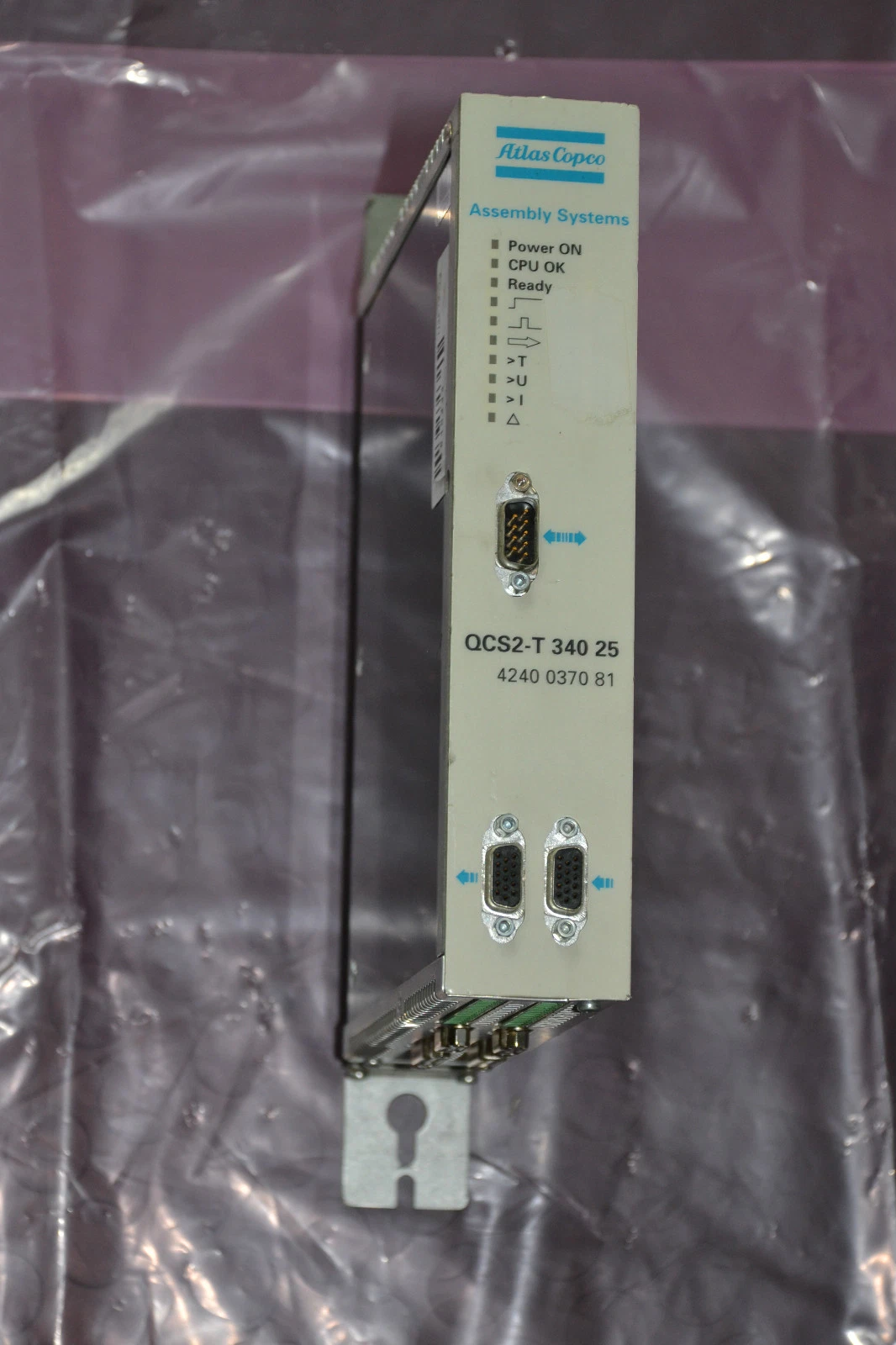 Used ATLAS COPCO CONTROLS 4240 0366 81 QCM2-T QCM2 T 34015 4240036681