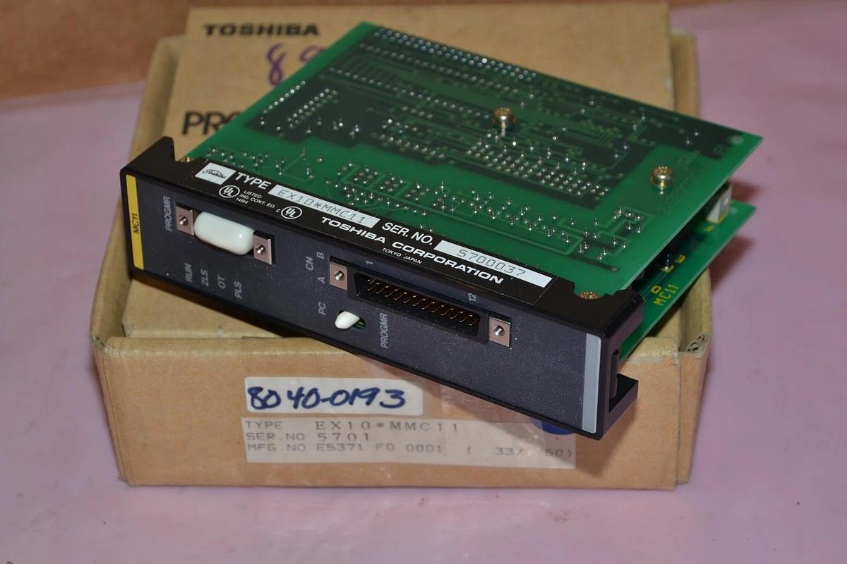 TOSHIBA CORP. PLC MC11 MODULE EX10*MMC11 EX10 MMC11 EX10MMC11 NEW