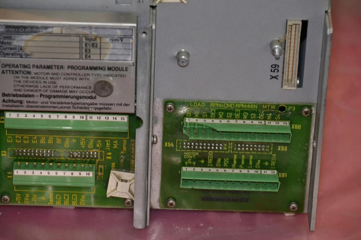 Used INDRAMAT AC MAINSPINDLE DRIVE TWM 1.1-50-300-W1 TWM1.1-50-300-W1