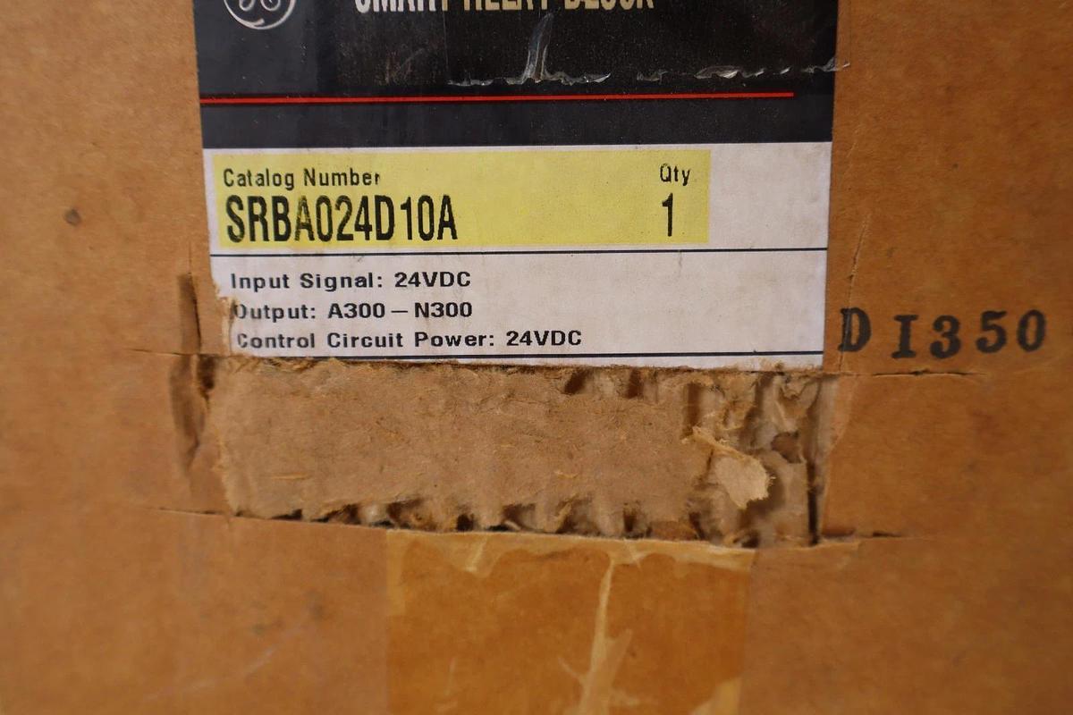 General Electric Smart Relay Block 24Vdc , SRBA024D10A (New)