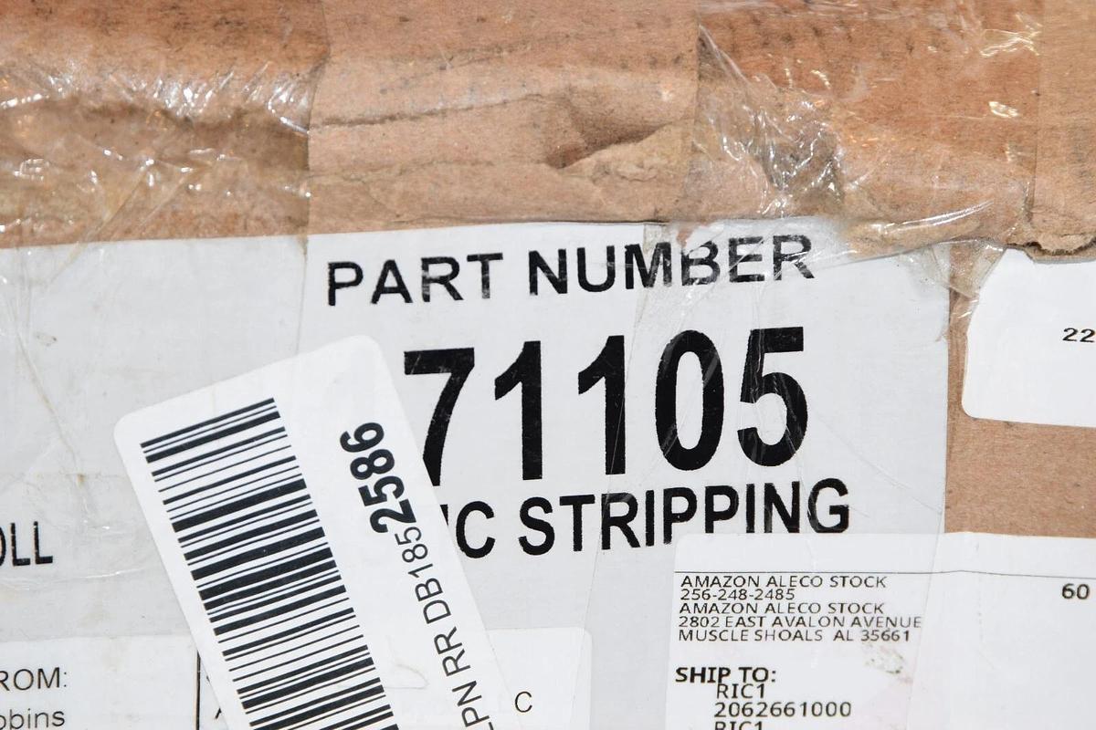 (NEW) ALECO 171105 Clear-Flex II PVC 150' Length x 8"W x 0.08" Thick Bulk Roll