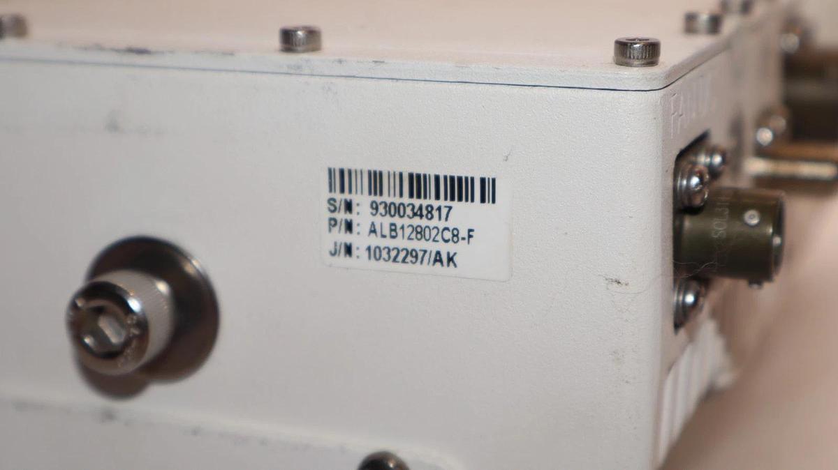 Used Agilis ALB128 Series Ku-Band BUC STD 8W Block-Up Converter ALB12802C8-F *No fan*